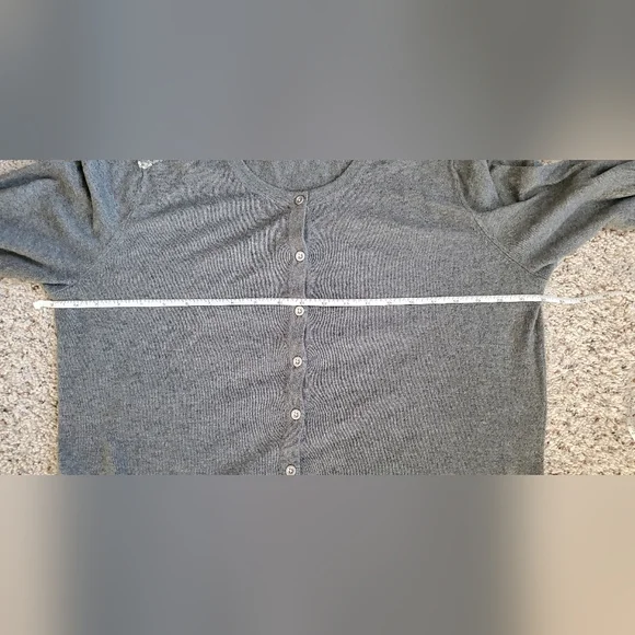 Merona grey XXL cardigan - Picture 7 of 11